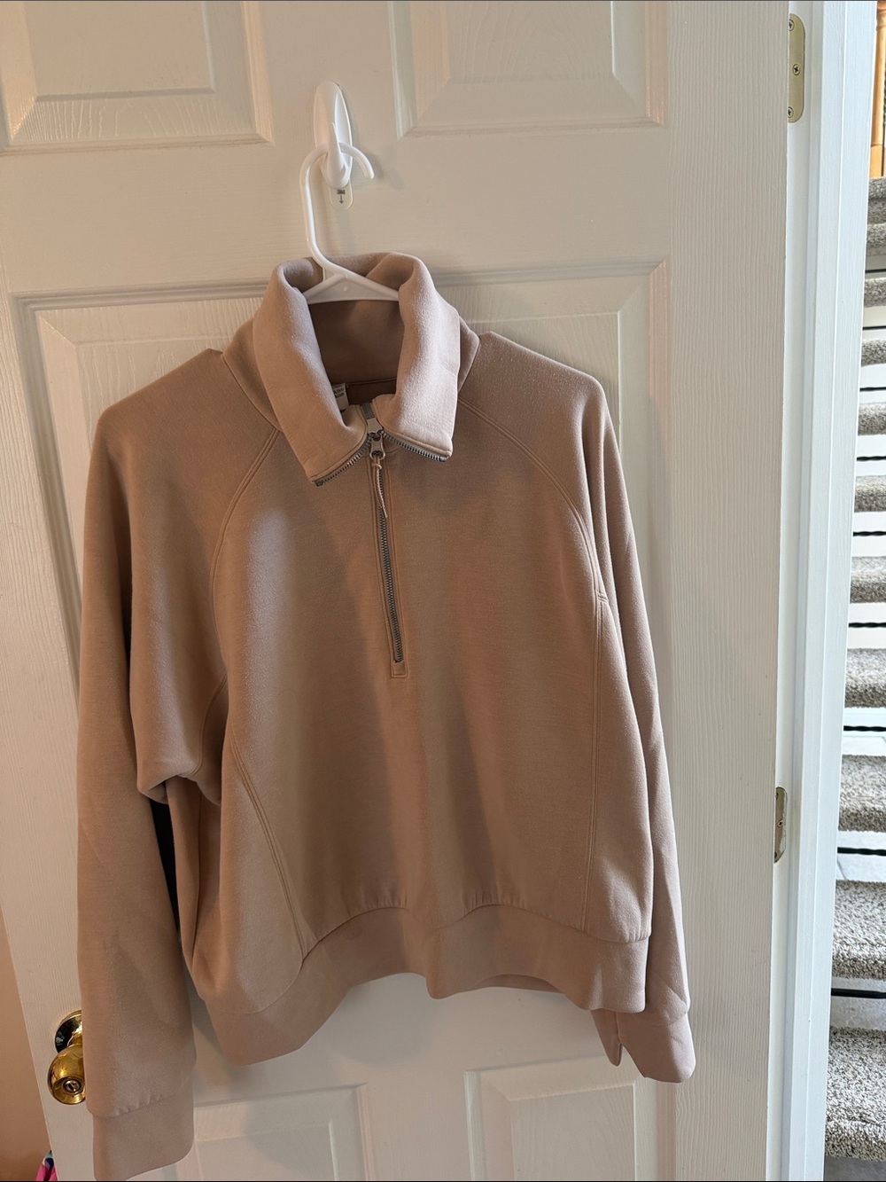 SPANX AirEssentials Half-Zip Pullover Sweatshirt - XL
